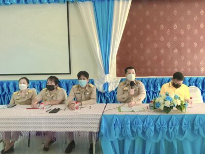 Read more about the article นาย ธนาธิป อุต๊ะมา นายกองค์การบริหารส่วนตำบลเวียงแก้วเป็นประธานในการประชุมพนักงานประจำเดือน