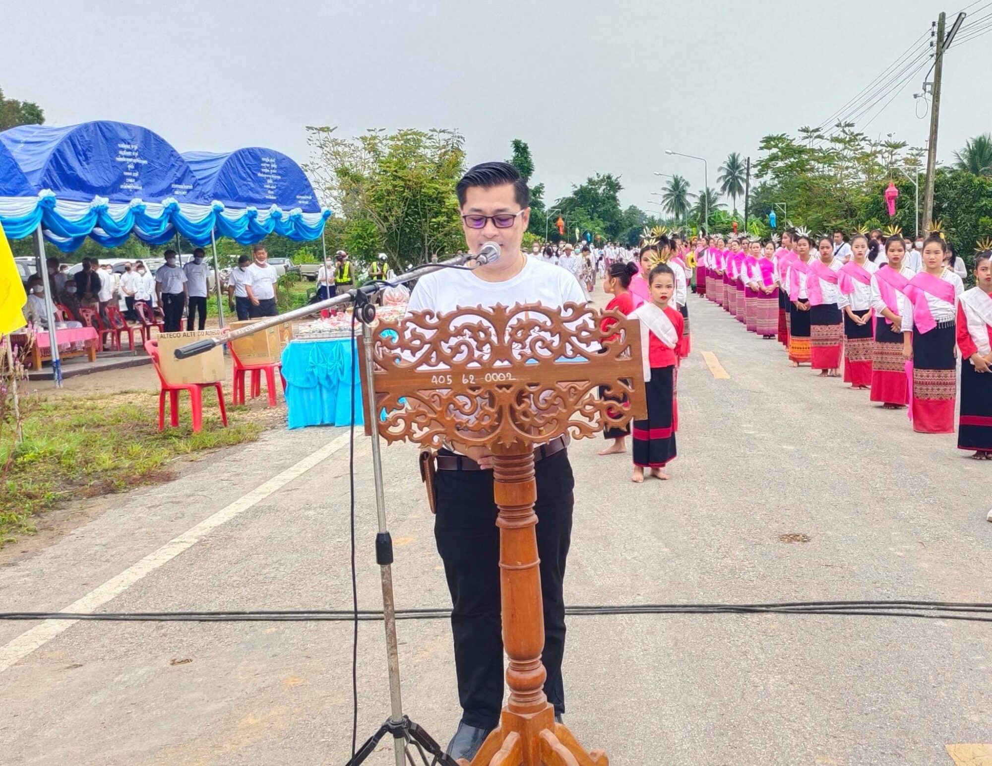 Read more about the article พิธีทำบุญตักบาตรเทโวโรหณะร่วมทำบุญ ข้าวสาร อาหารแห้ง ประจำปี พ.ศ.2565