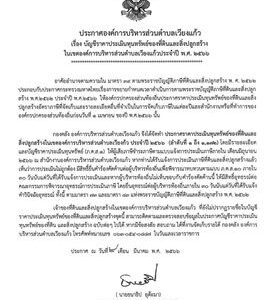 Read more about the article ประกาศองค์การบริหารส่วนตำบลเวียงแก้ว เรื่อง บัญชีราคาประเมินทุนทรัพย์ของที่ดินเเละสิ่งปลูกสร้างในเขตองค์การบริหารส่วนตำบลเวียงแก้วประจำปี พ.ศ.2566