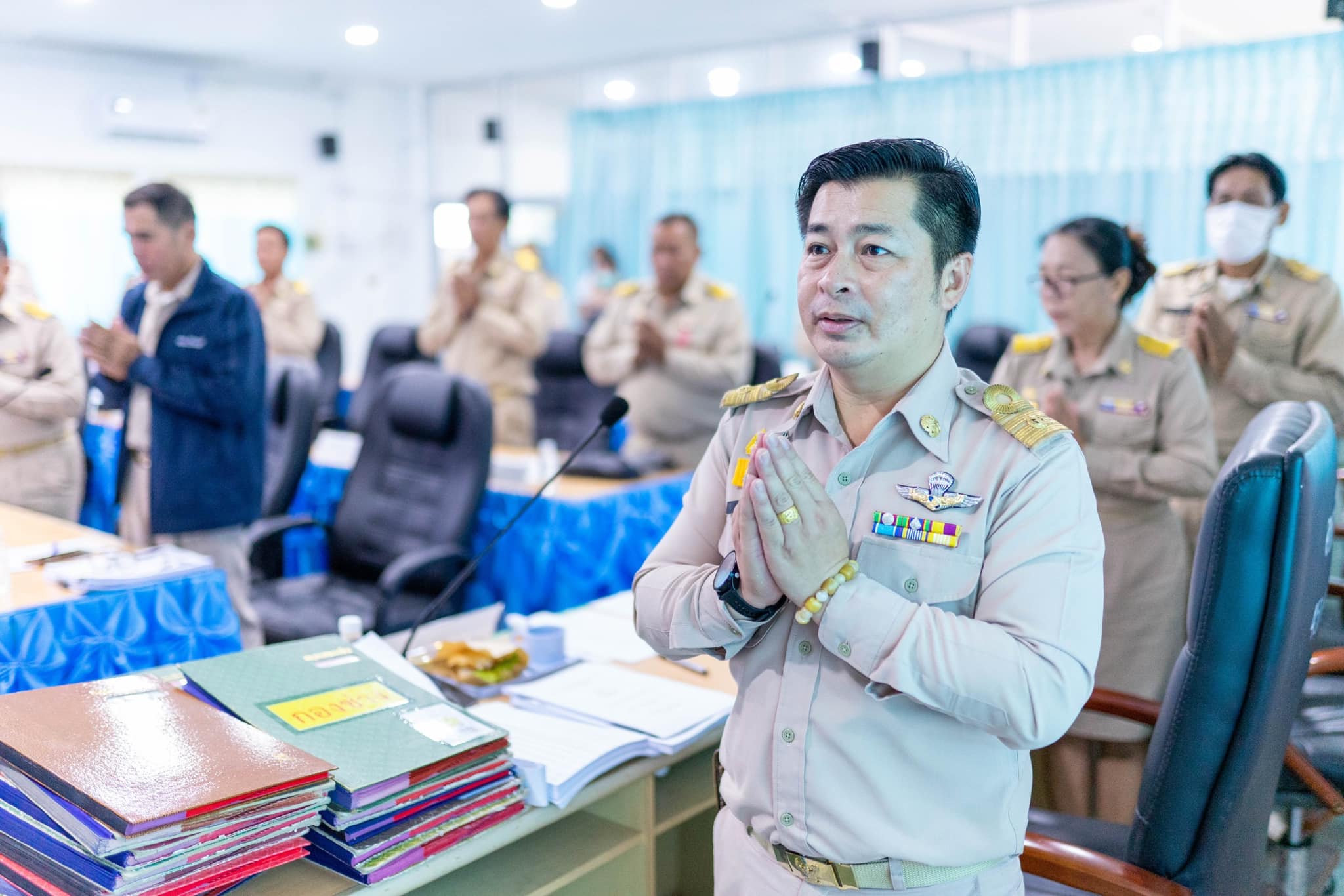 Read more about the article ประชุมสภาองค์การบริหารส่วนตำบลเวียงแก้ว สมัยสามัญ สมัยที่ 3 ประจำปี พ.ศ.2566 ณ.ห้องประชุมสภาอบต.เวียงแก้ว