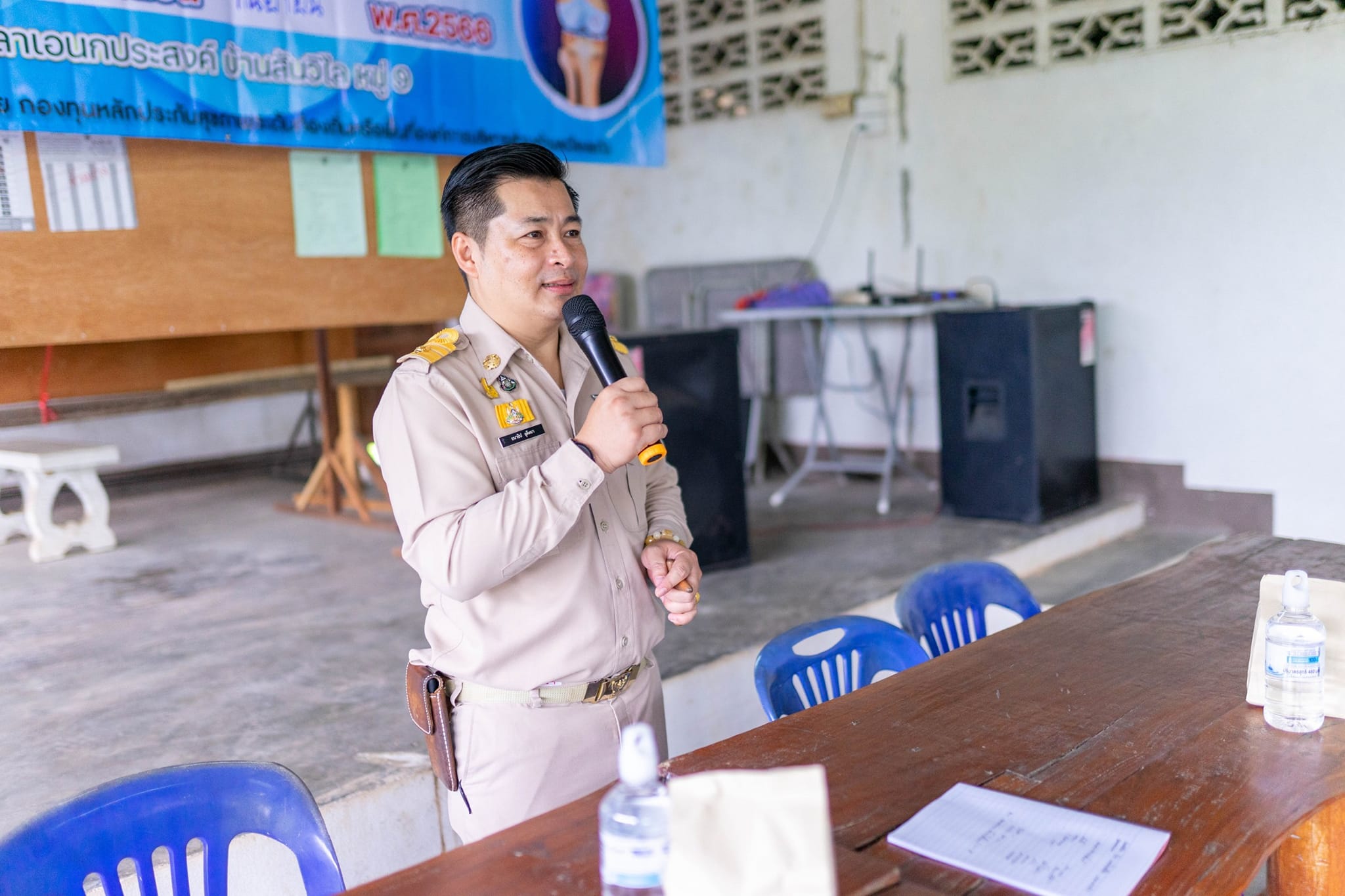 You are currently viewing โครงการป้องกันข้อเข่าเสื่อม ประจำปีงบประมาณ 2566 จัดขึ้นโดย ชมรม อสม.บ้านสันวิไล หมู่ที่ 9 ซึ่งได้รับการสนับสนุนงบประมาณจาก กองทุนหลักประกันสุขภาพระดับท้องถิ่นหรือพื้นที่ องค์การบริหารส่วนตำบลเวียงแก้ว ณ ศาลาเอนกประสงค์หมู่บ้าน หมู่ที่ 9 บ้านสันวิไล ตำบลแม่ตืน อำเภอลี้ จังหวัดลำพูน