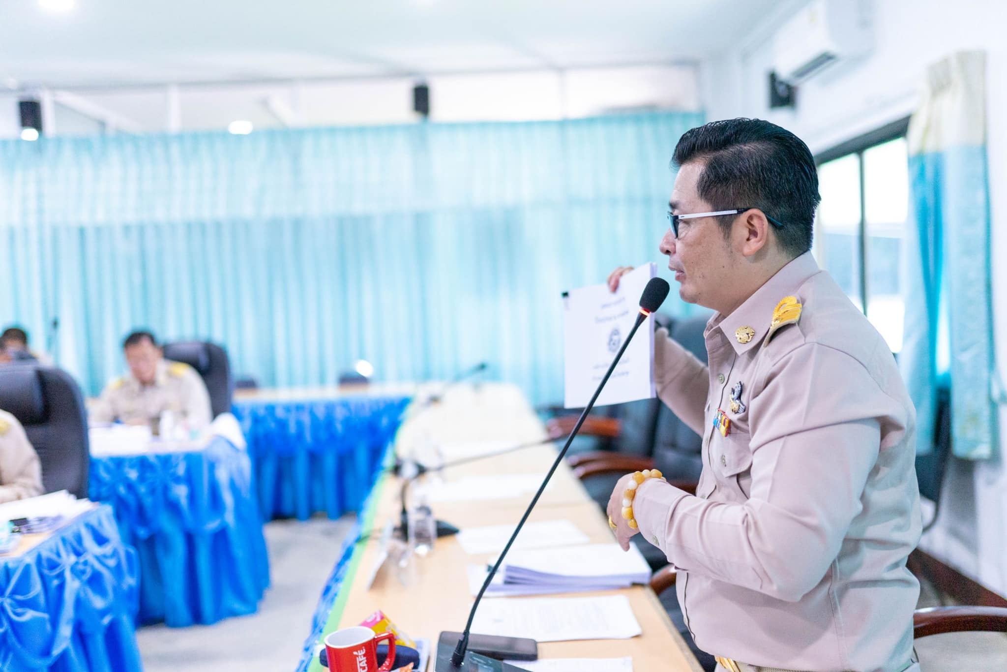 Read more about the article ประชุมสภาองค์การบริหารส่วนตำบลเวียงเวียงแก้ว สมัยวิสามัญ ครั้งที่ 1 ประจำปี พ.ศ.2566 ณ ห้องประชุมสภาองค์การบริหารส่วนตำบลเวียงแก้ว