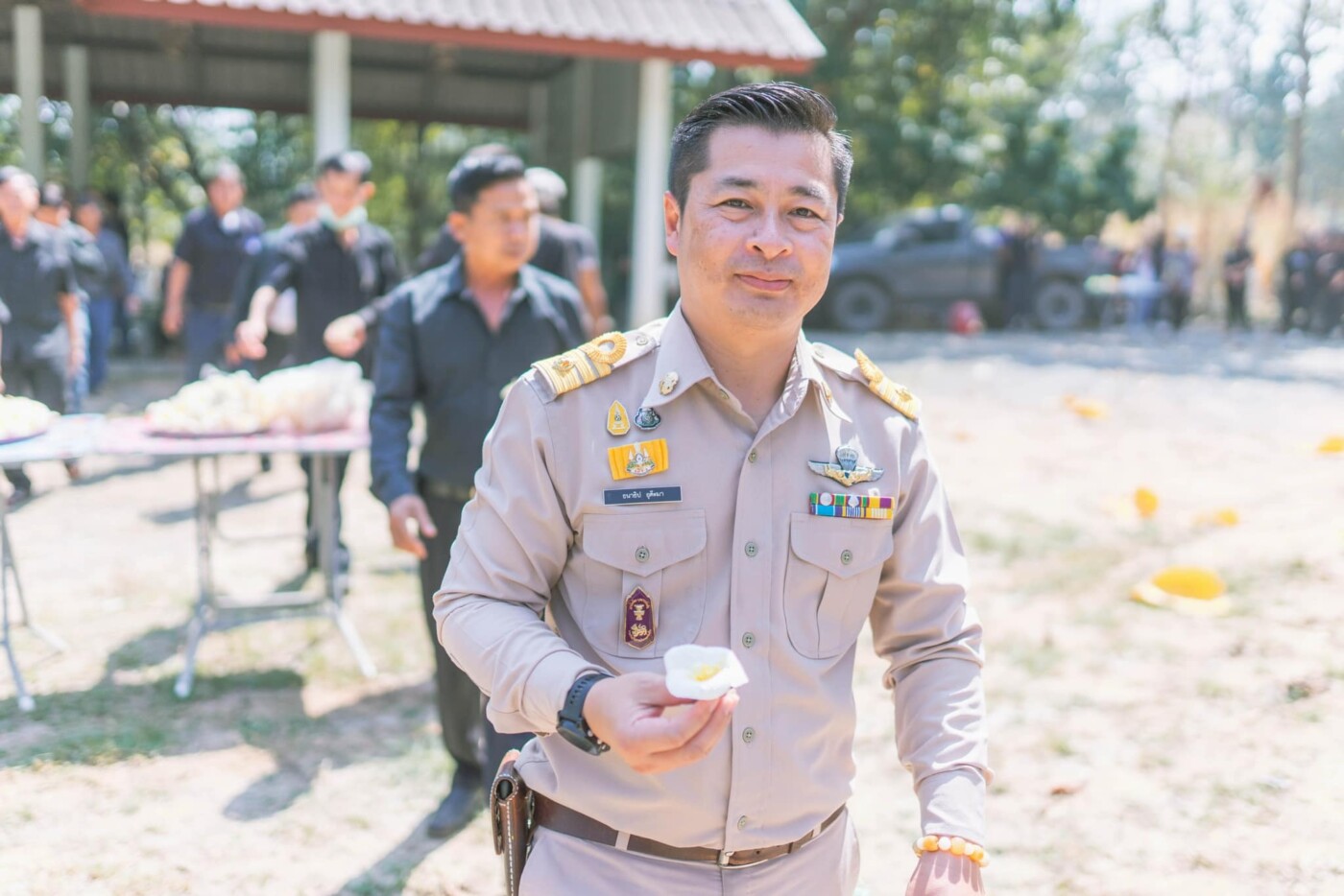 Read more about the article ร่วมงาน ฌาปณกิจศพ ส่งดวงวิญญาณของ นายศรีวัน แก้วคำปัน บ้านเเม่เทย หมู่ที่ 6 ต.เเม่ตืน อ.ลี้ จ.ลำพูน