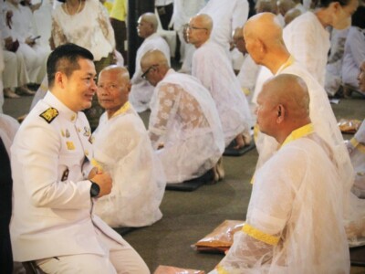 Read more about the article พิธีบรรพชาอุปสมบท เฉลิมพระเกียรติพระบาทสมเด็จพระเจ้าอยู่หัว เนื่องในโอกาสพระราชพิธีมหามงคลเฉลิมพระชนมพรรษา 6 รอบ 28กรกฎาคม 2567 โดยมี พระเทพรัตนนายก เจ้าคณะจังหวัดลำพูน เจ้าอาวาส วัดพระธาตุหริภุญชัยวรมหาวิหาร เป็นประธานฝ่ายสงฆ์ ณ.วัดพระพุทธบาทตากผ้า พระอารามหลวง ตำบลมะกอก อำเภอป่าซาง จังหวัดลำพูน