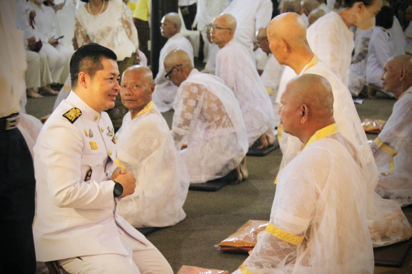 Read more about the article พิธีบรรพชาอุปสมบท เฉลิมพระเกียรติพระบาทสมเด็จพระเจ้าอยู่หัว เนื่องในโอกาสพระราชพิธีมหามงคลเฉลิมพระชนมพรรษา 6 รอบ 28กรกฎาคม 2567 โดยมี พระเทพรัตนนายก เจ้าคณะจังหวัดลำพูน เจ้าอาวาส วัดพระธาตุหริภุญชัยวรมหาวิหาร เป็นประธานฝ่ายสงฆ์ ณ.วัดพระพุทธบาทตากผ้า พระอารามหลวง ตำบลมะกอก อำเภอป่าซาง จังหวัดลำพูน