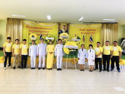 Read more about the article พิธีวางพวงมาลาถวายราชสักการะเนื่องในวันคล้ายวันสวรรคตสมเด็จพระนเรศวรมหาราช ประจำปี 2568 โดยมี นายประเชิญ สมองดี นายอำเภอลี้ เป็นประธานในพิธีฯ ณ หอประชุมที่ว่าการอำภอลี้ จังหวัดลำพูน