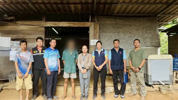 Read more about the article ลงพื้นที่พร้อมกับ กิ่งกาชาดอำเภอลี้ เพื่อสำรวจข้อมูลผู้เปราะบางเข้าร่วมโครงการบ้านกาชาด ปันรัก สร้างสุข จังหวัดลำพูน ในเขตพื้นที่ บ้านแม่เทย หมู่ 6 ตำบลแม่ตืน อำเภอลี้ จังหวัดลำพูน