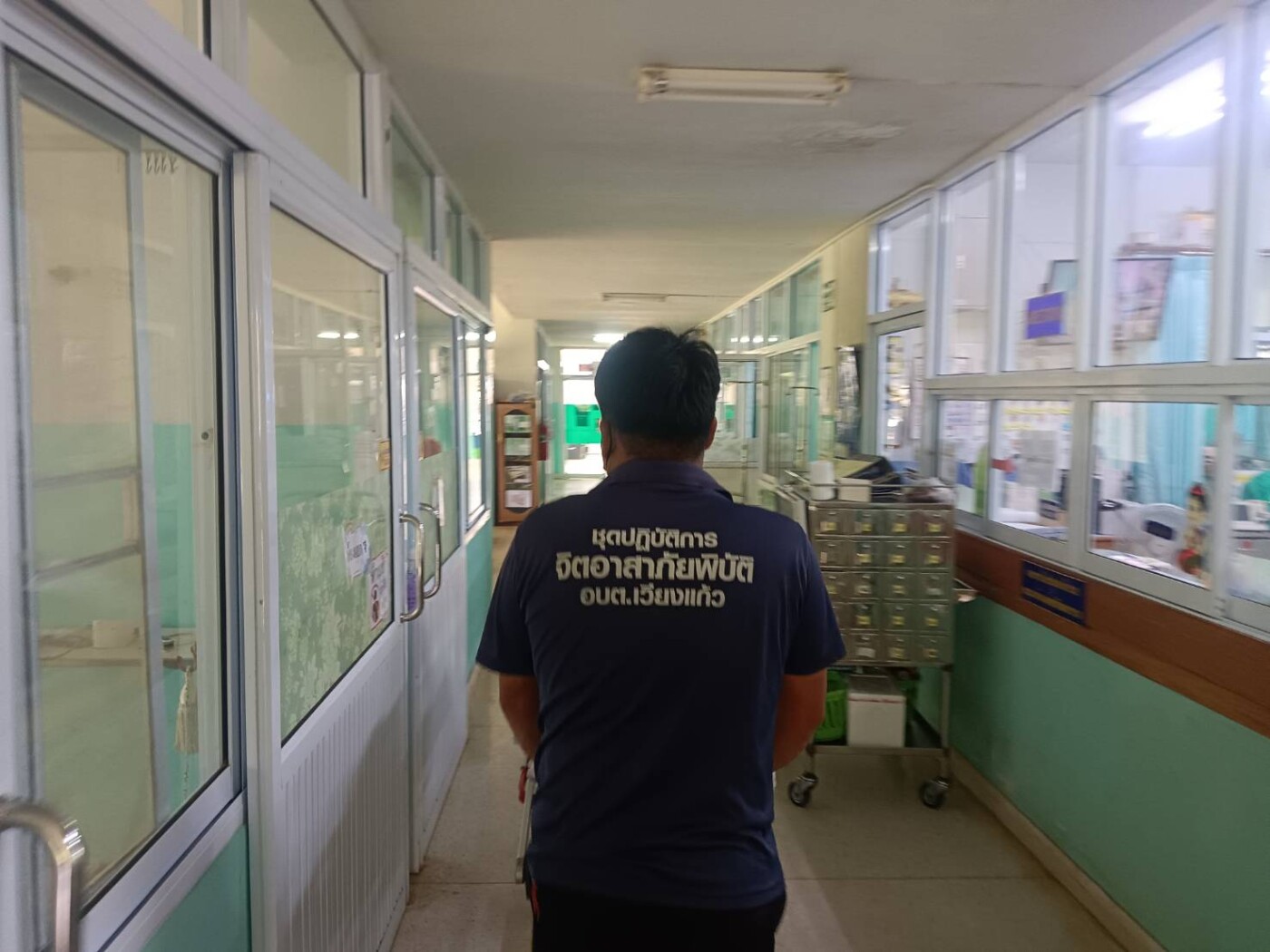 Read more about the article จัดรถบริการพร้อมเจ้าหน้าที่ออกให้บริการประชาชนบ้านหนองบัวคำ หมู่ที่ 10