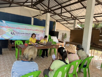 Read more about the article นายธนาธิป อุต๊ะมา นายกองค์การบริหารส่วนตำบลเวียงแก้ว มอบหมายให้เจ้าหน้าที่งานจัดเก็บรายได้ กองคลัง ลงพื้นที่โครงการออกให้บริการรับชำระภาษีที่ดินและสิ่งปลูกสร้าง ภาษีป้าย ประจำปีงบประมาณ 2568 แก่ประชาชน ณ หมู่ที่ 1 และ หมู่ที่ 2 ตำบลแม่ตืน อำเภอลี้ จังหวัดลำพูน