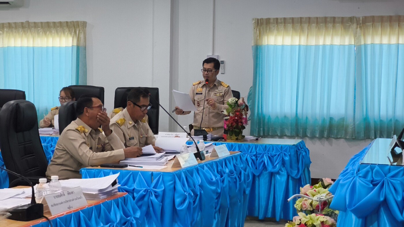 Read more about the article ประชุมสภาองค์การบริหารส่วนตำบลเวียงแก้วสมัยสามัญ สมัยที่ 3 ประจำปี พ.ศ. 2568 ณ ห้องประชุมสภาองค์การบริหารส่วนตำบลเวียงแก้ว