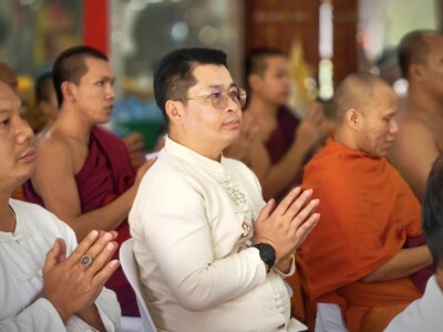 Read more about the article กิจกรรมสวดเจริญพระพุทธมนต์ถวายพระพรชัยยะมงคลพระบาทสมเด็จพระเจ้าอยู่หัว รัชกาลที่ 10 ซึ่งคณะสงฆ์ตำบลแม่ตื่นได้เป็นเจ้าภาพในการจัดกิจกรรม ณ วัดบ้านหนองบัวคำ ตำบลแม่ตืน อำเภอลี้ จังหวัดลำพูน