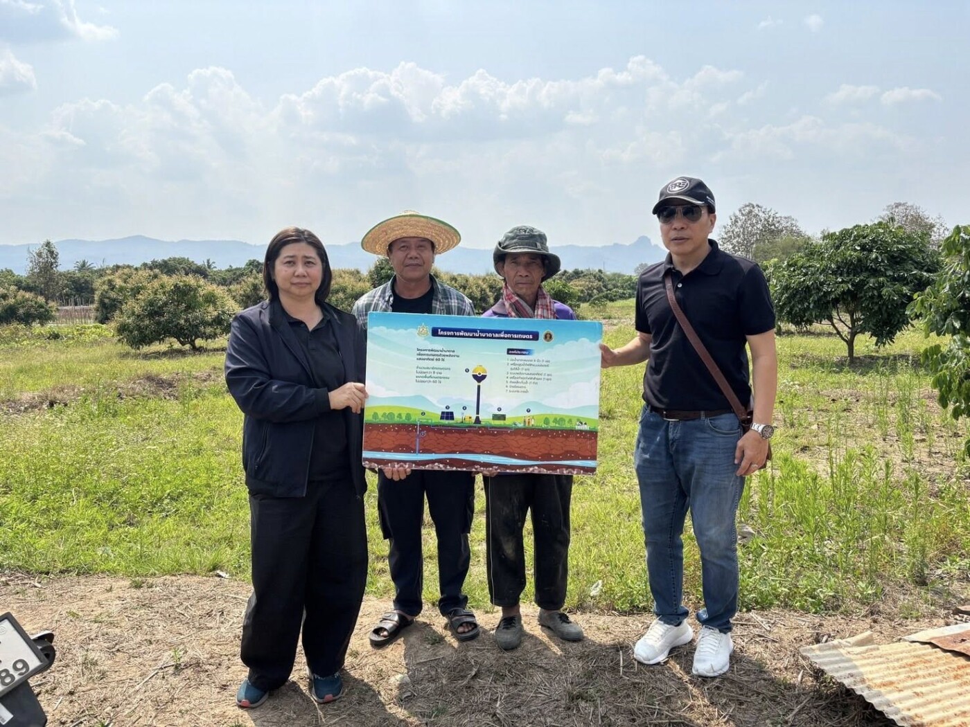 Read more about the article โครงการพัฒนาน้ำบาดาลเพื่อการเกษตร ให้แก่ราษฎรบ้านสันป่าสัก หมู่ที่5 ตำบลเเม่ตืน อำเภอลี้จังหวัดลำพูน